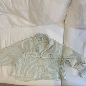 Urban Outfitters Cropped Button down